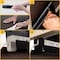 Fleming Supply Fleming Supply Under Desk Cable Organizer Cord Cover, Channel to Hide Wires at Home or Office 272921UWT - alternate 3